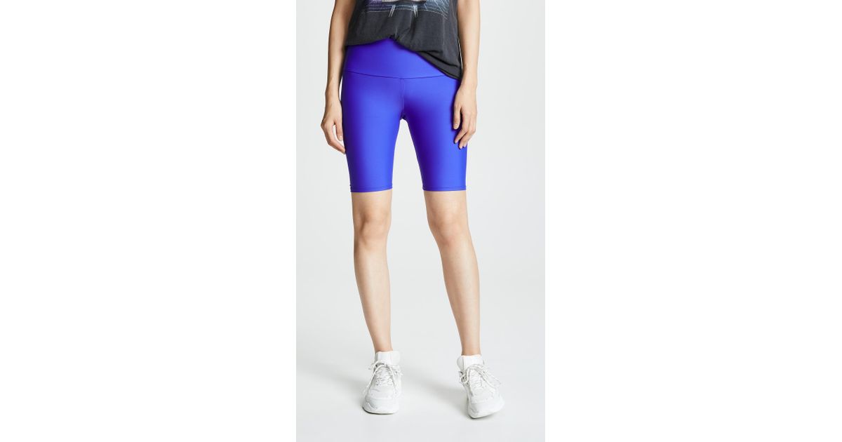 royal blue bike shorts