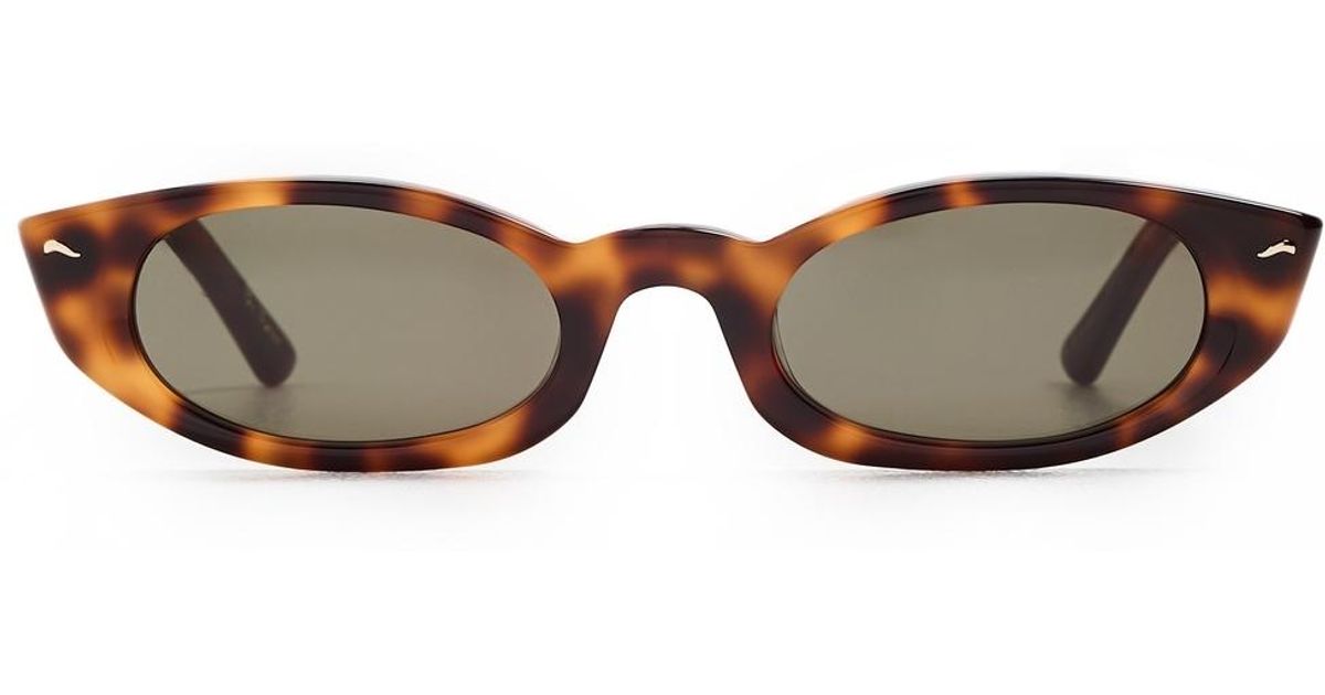 Luv Lou X Whitney Port The Tortue Sunglasses in Black | Lyst