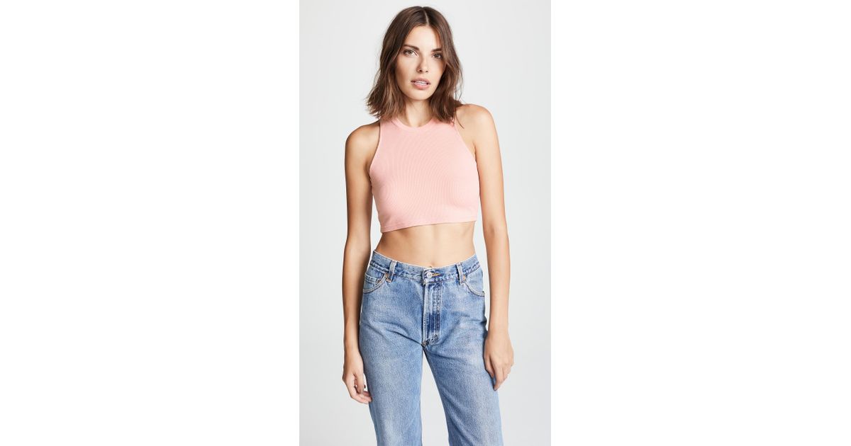 cotton citizen venice crop tee