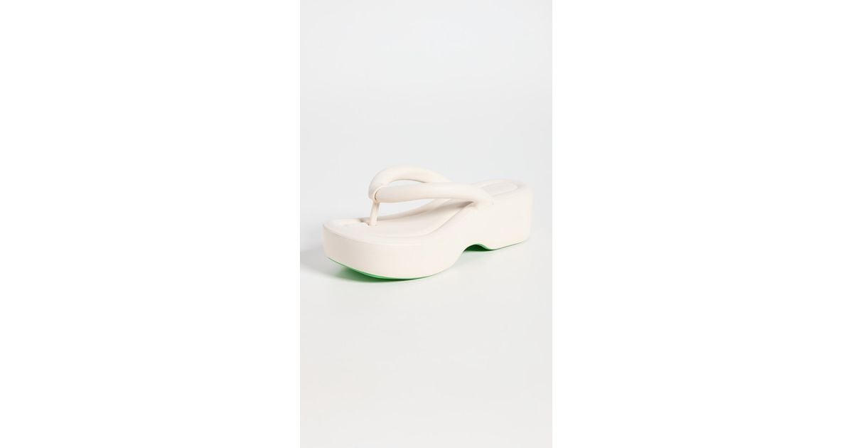 Melissa Free Platform Flip Flops | Lyst