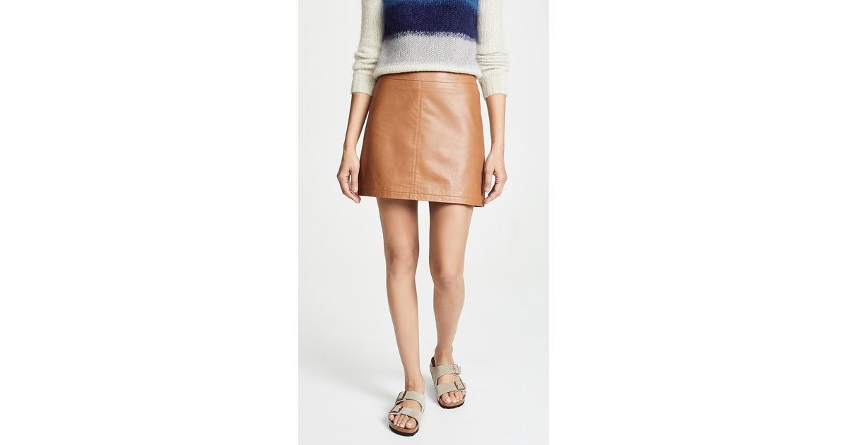Marrie leather miniskirt top cupcakes and cashmere