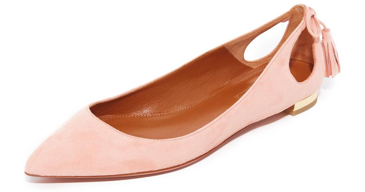 aquazzura marilyn flats