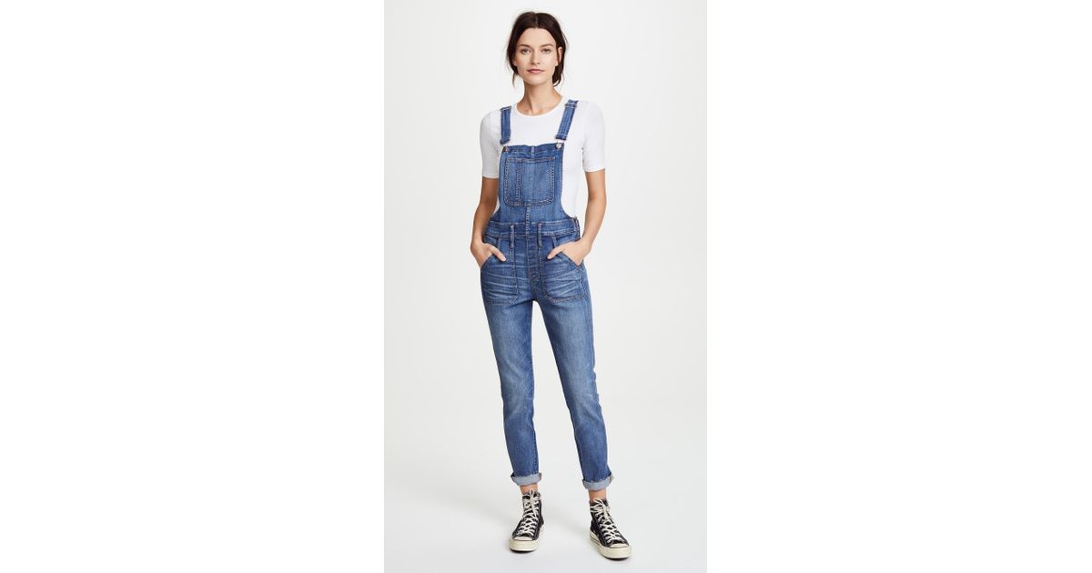madewell roadtripper overalls
