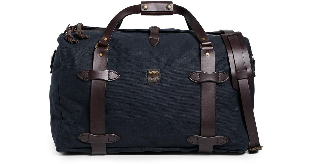 Filson Rucksack Medium Filson Medium Rugged Twill Duffle Bag in Blue for Men | Lyst
