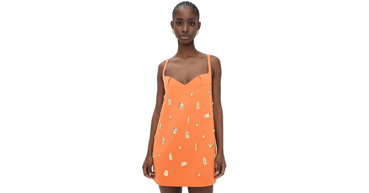 alexis tangerine larsen mini dress ALEXIS Larsen Dress
