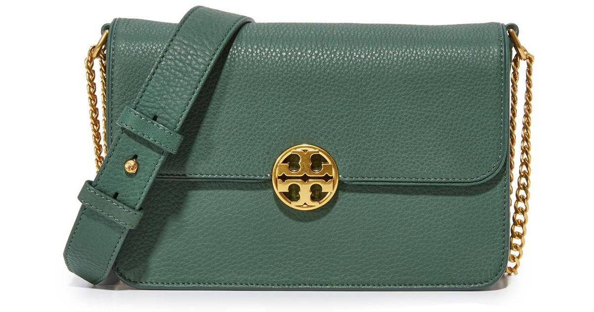 tory burch green bag