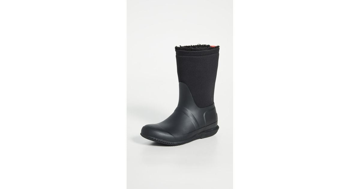 original roll top sherpa rain boot