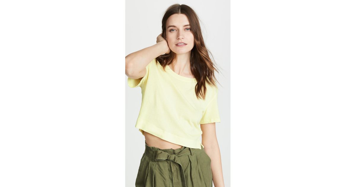 splendid cass crop tee