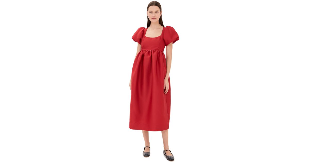 aligne red dress Buy Aligne Red Cotton Shift Dress Online