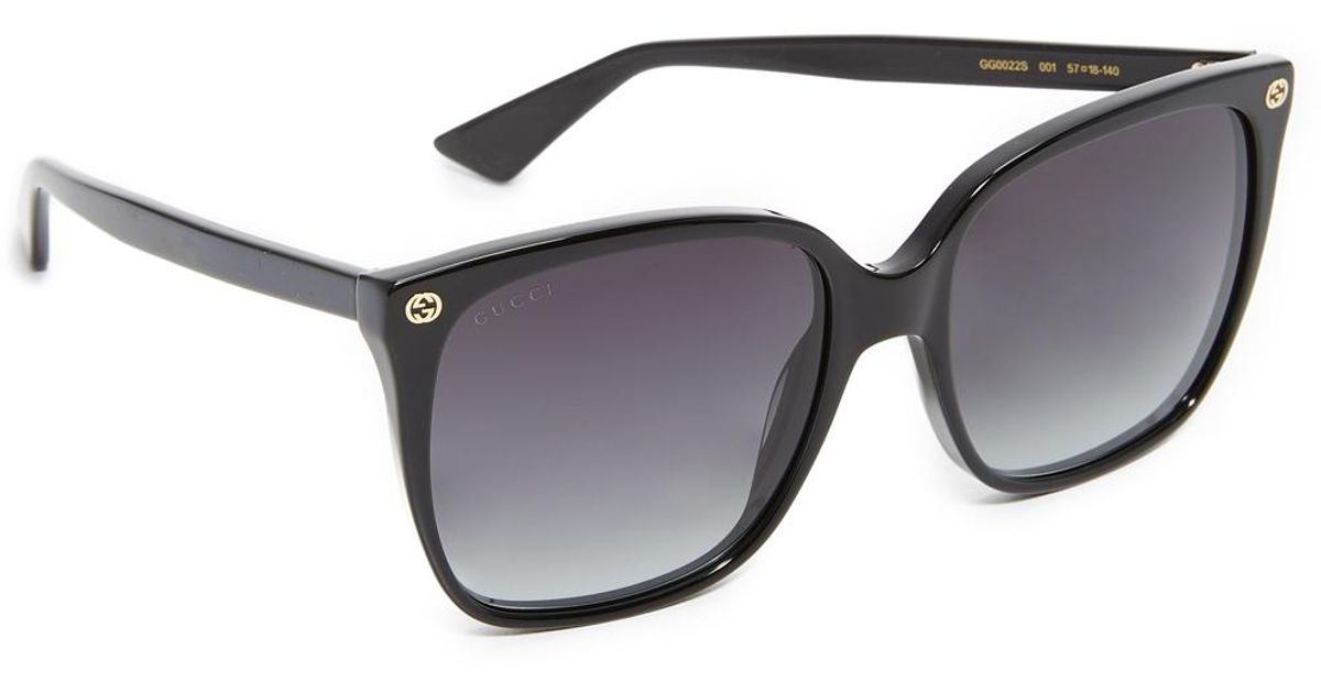 gucci lightness square sunglasses