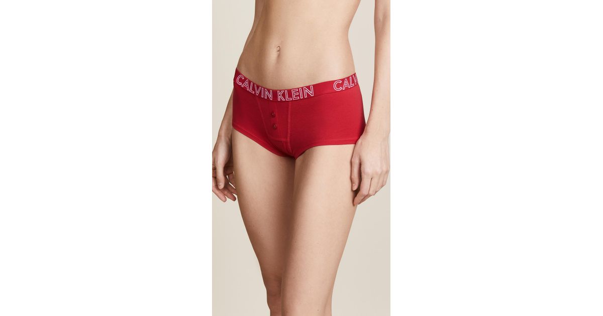 Calvin klein ultimate cotton boyshort top