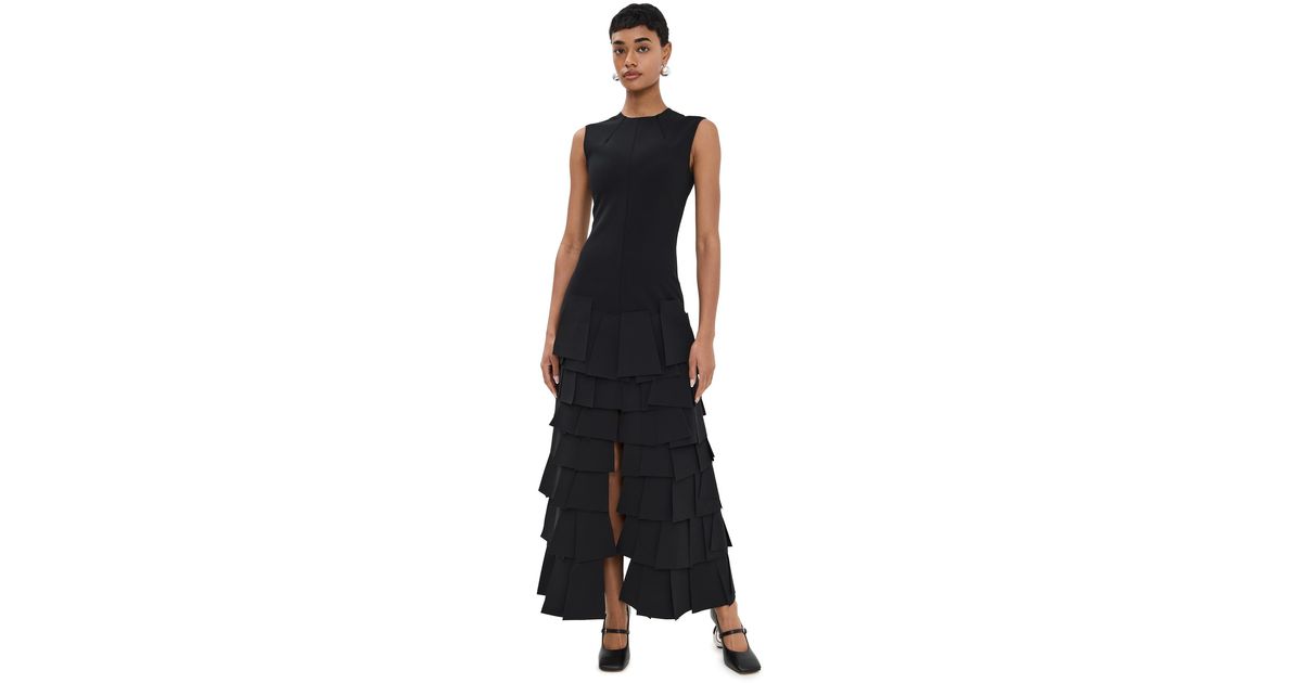 awake mode laser cut dress $1525 NWOT A.W.A.K.E MODE TOP TUNIC ASYMMETRICAL DRESS Sz 40 LASER CUT PANELS