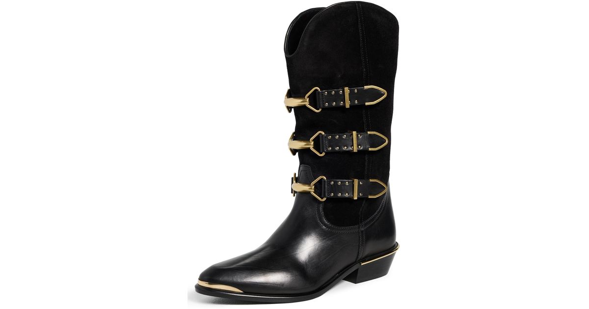 Meixa Isabel Marant Mexia Boots in Black | Lyst