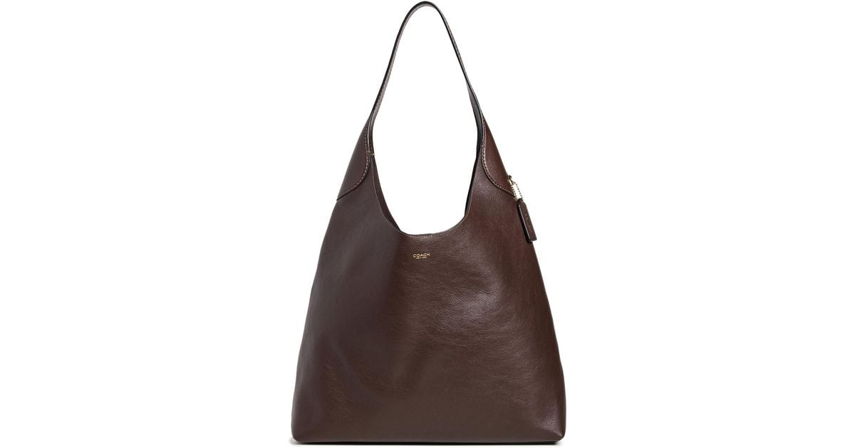 COACH Brooklyn Shoulder Bag 39 in Brown | Lyst