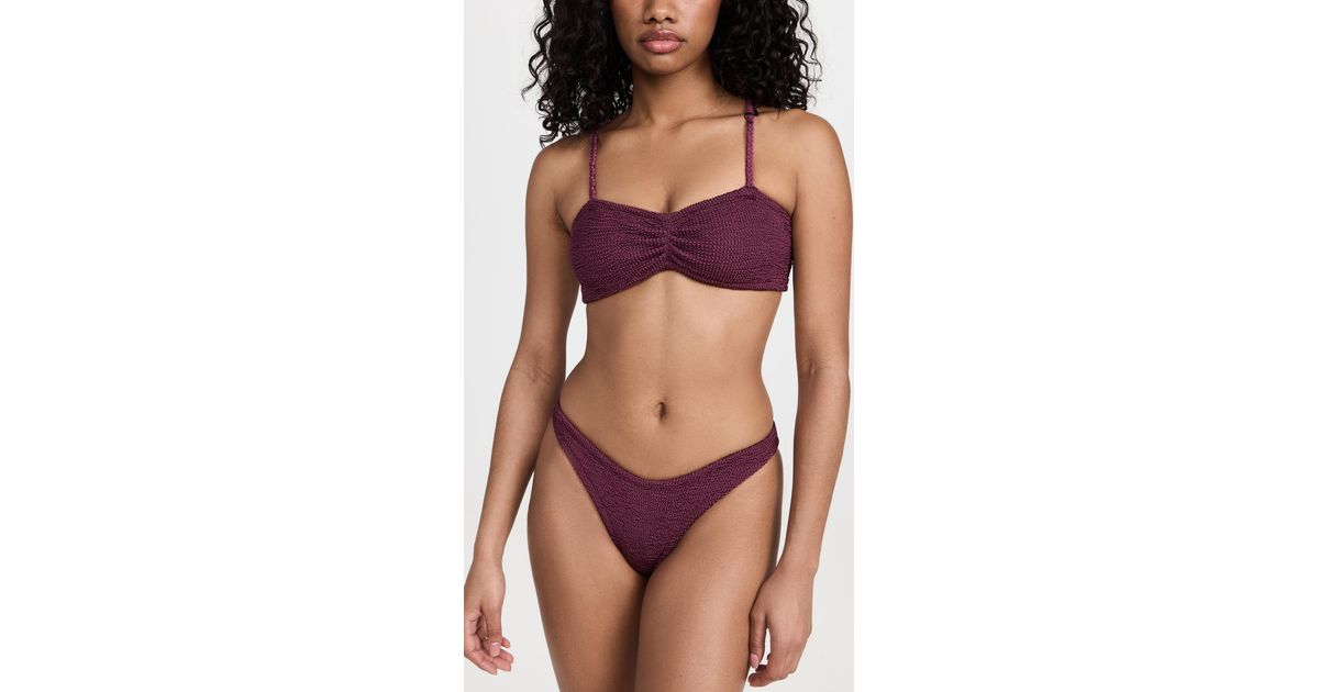 Hunza G Aura Bikini in Black Lyst