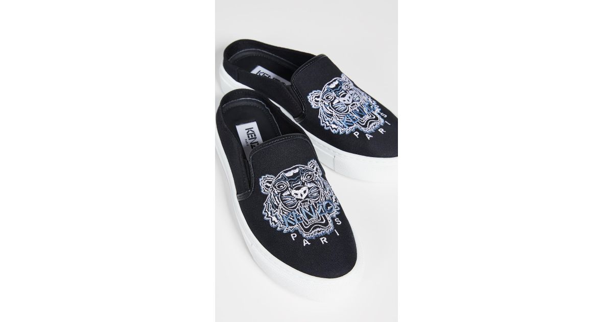 【Kenzo】MULE◆FE65MU052L56 KENZO K-skate Mule Sneakers in Black | Lyst