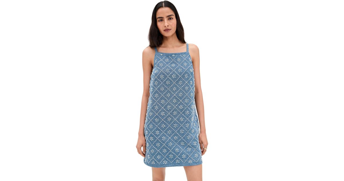 rag and bone charm denim dress rag & bone Naia Denim Mini Dress