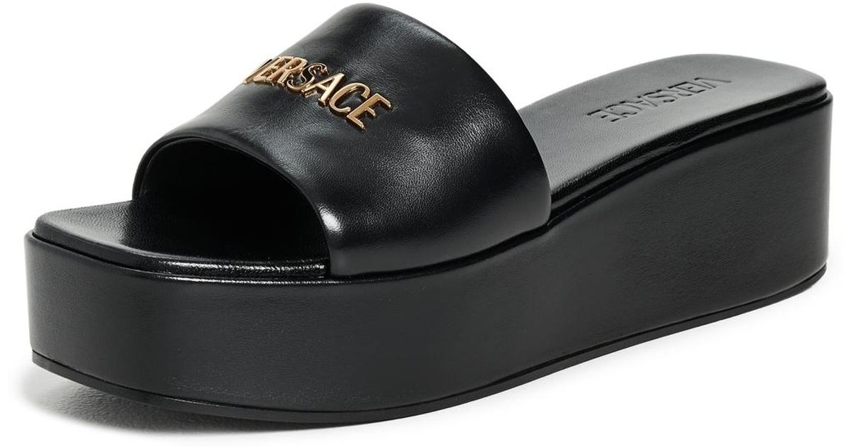 ★送料込み★Versace 10162511A11177 MULE T.55 Versace T.55mm Lamb Leather Mules | Shopbop