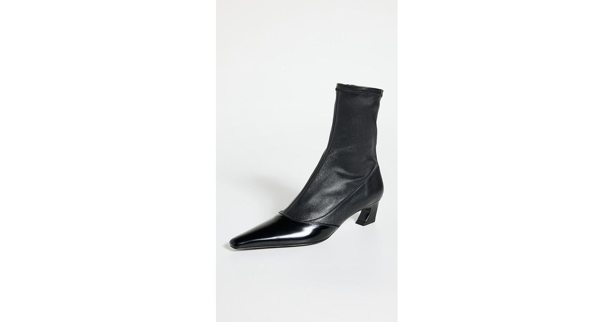 Acne Studios Bano Boots Brush-off in Black | Lyst