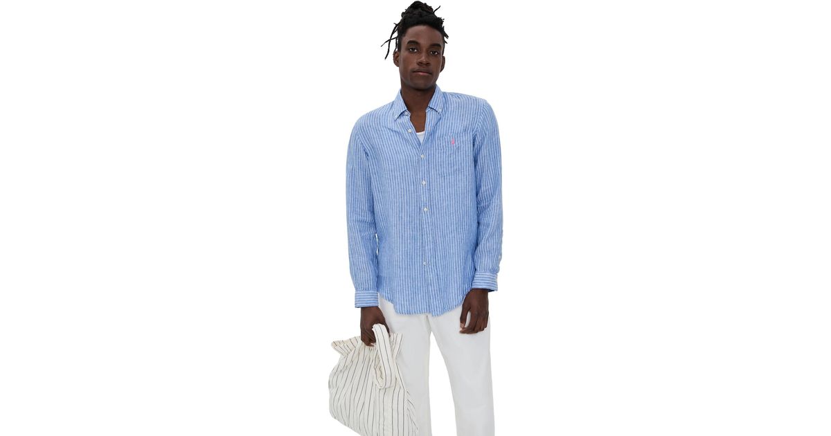 Linus Balloon Stripe Polo Shirt