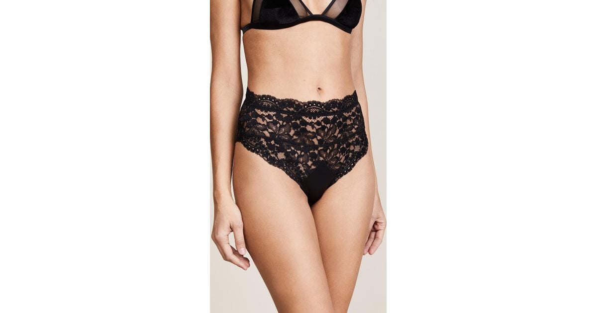 Lace High-Waisted Cheeky Panty