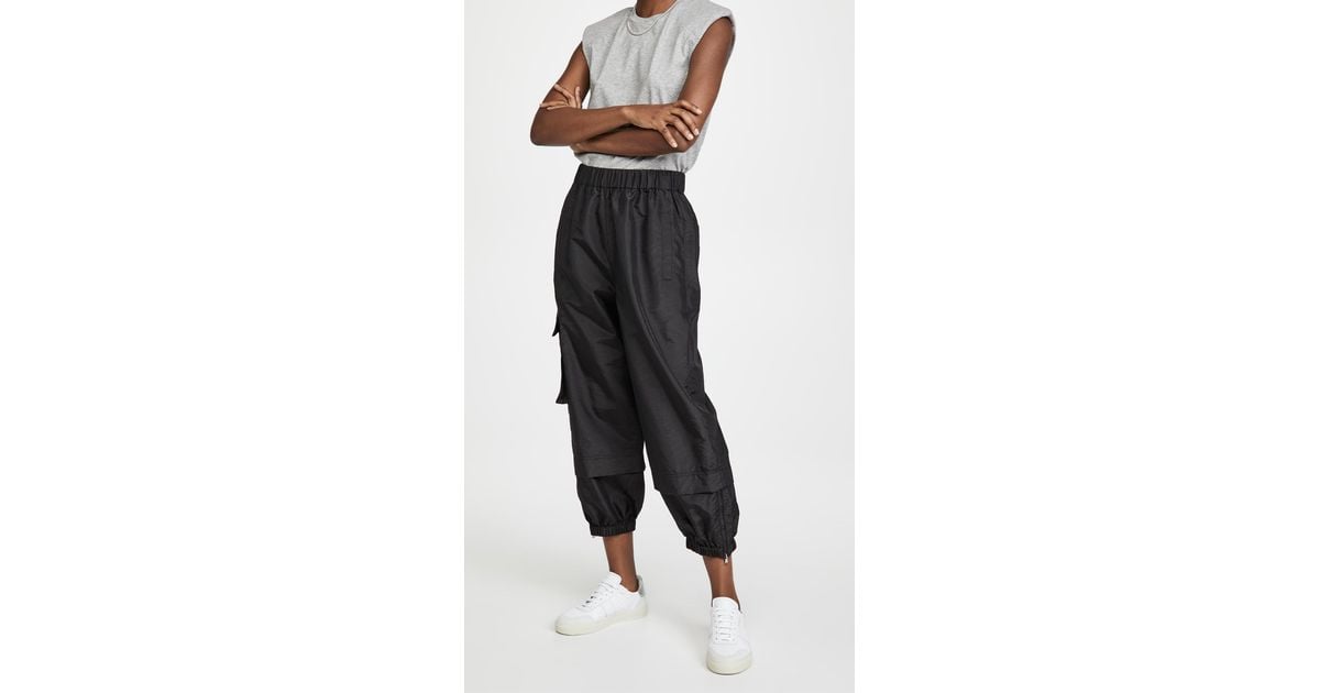 tibi nylon jogger