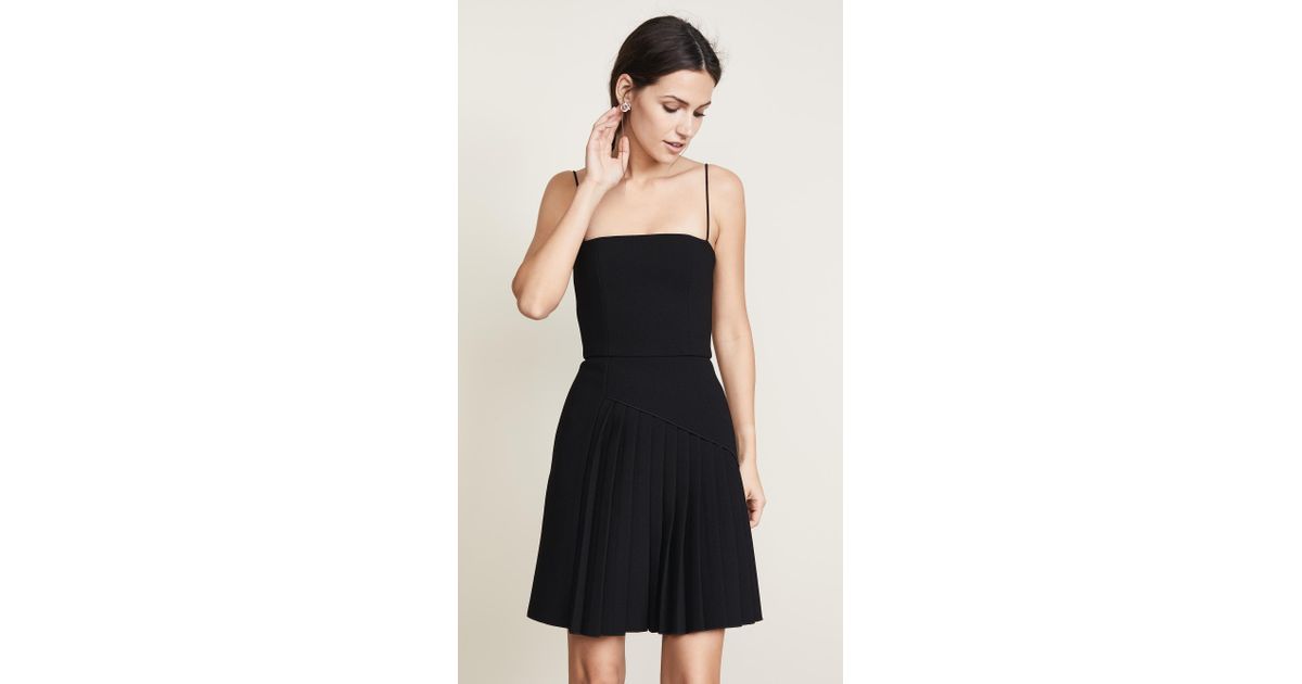 dion lee coil pleat dress