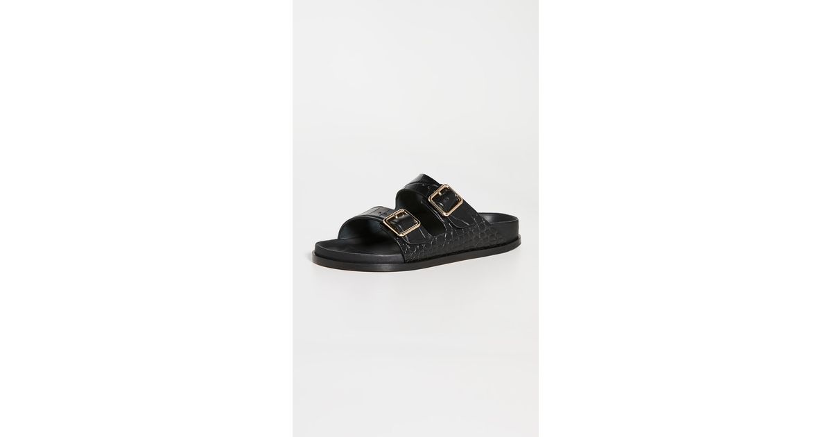 birkenstock siena vintage metallic black