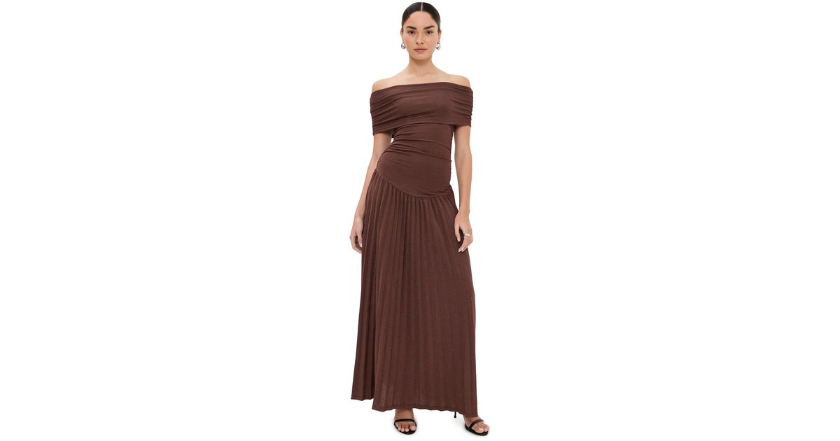 chinese dress ladies About A Girl Maxi Dress Chocolate main image 0