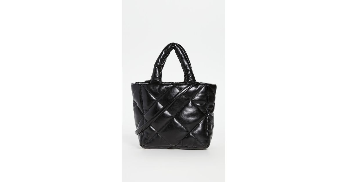 Stand Studio Rosanne Diamond Bag in Black | Lyst