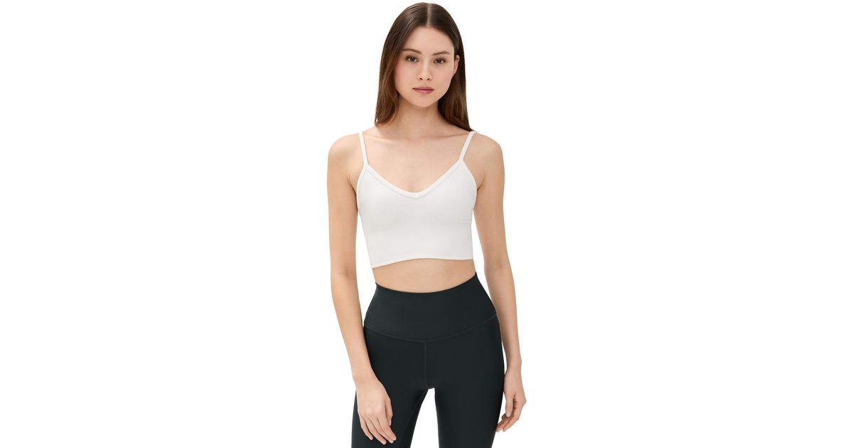 Alo Yoga Seamless Delight Bralette in Black | Lyst