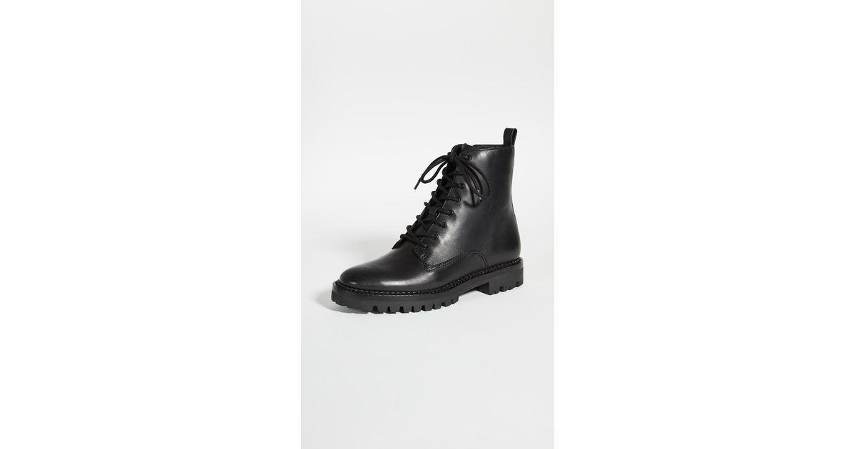 cabria leather lug boot