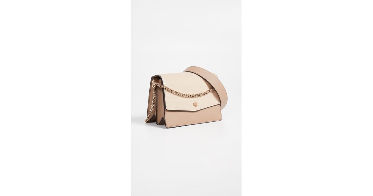 Tory burch robinson color block convertible store shoulder bag
