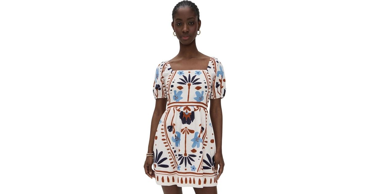 Cleobella Mariana Mini Dress in Black | Lyst