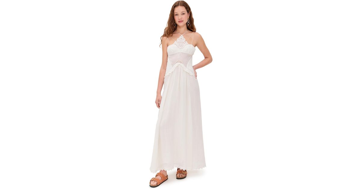 chinese dress ladies Isabel Marant Nadela Maxi Dress