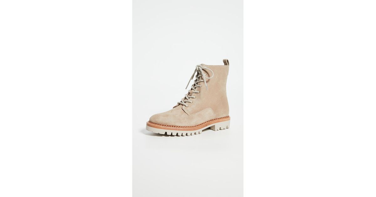 cabria leather lug boot