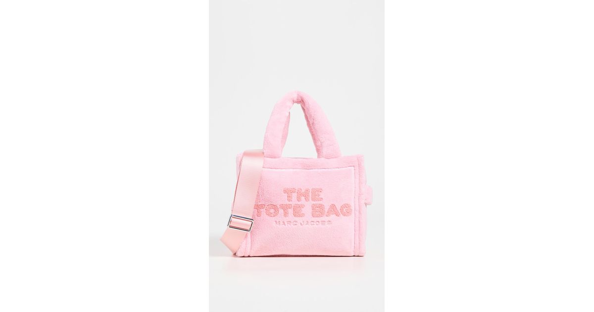 Marc Jacobs The Terry Mini Tote Bag in White | Lyst Canada