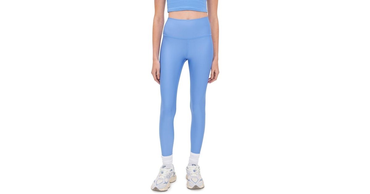 Alo Yoga 7/8 High-Waist Airlift Leggings in Blue | Lyst
