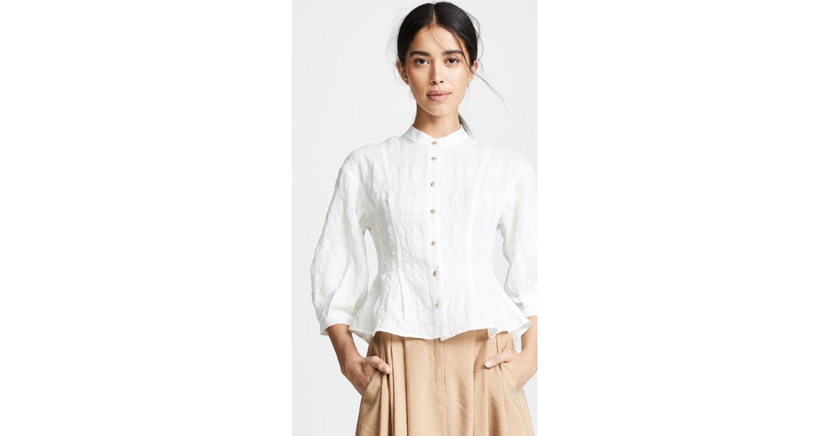 Mara Hoffman Womens Meadow Blouse