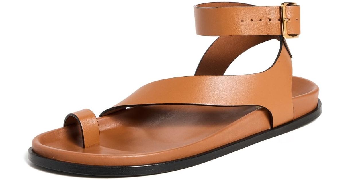 Alohas Myles Sandals in Natural | Lyst