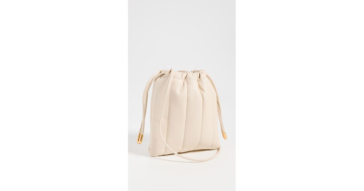 Oroton Lilia Quilted Crossbody Bag in Natural Lyst