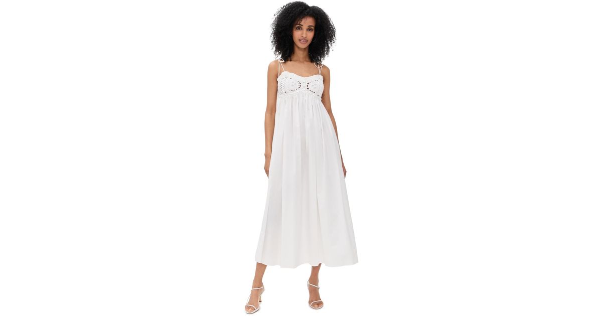 THE GARMENT Kirsten Crochet Dress in White | Lyst