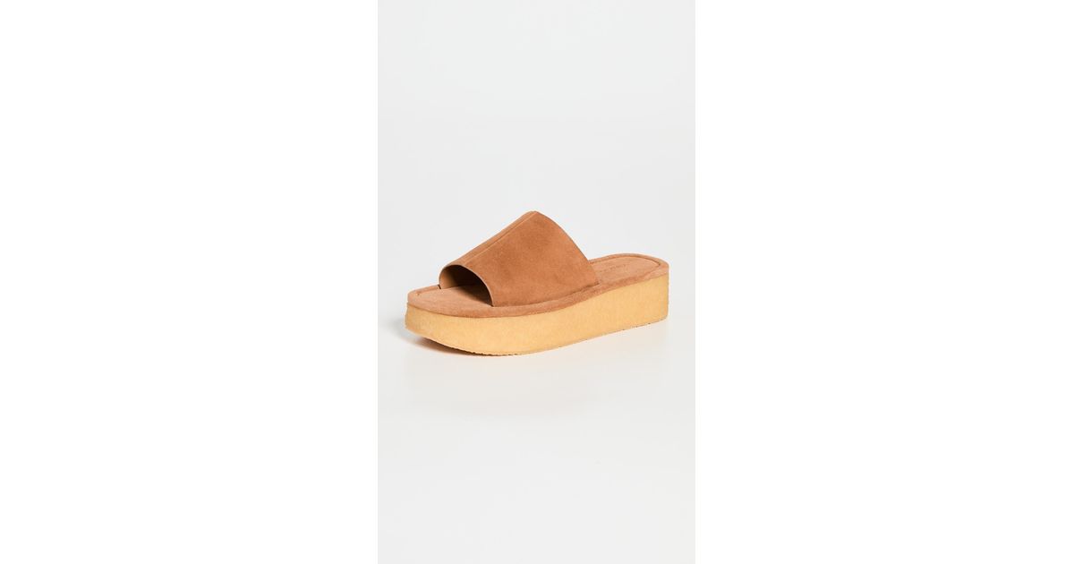 Vince Leather Palley Sandals - Lyst