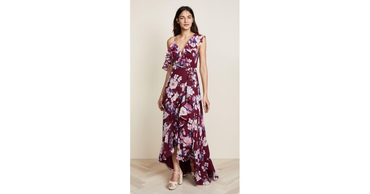 yumi kim butterfly maxi dress