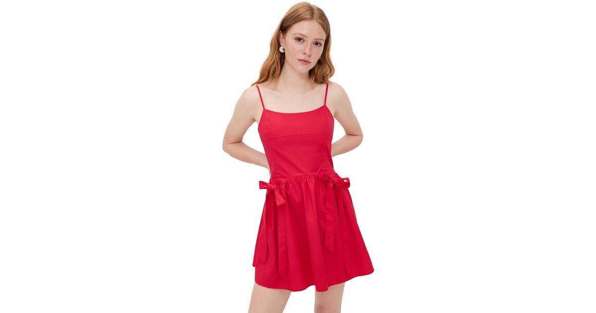Moon River Mini Dress in Red | Lyst Moon River Mini Dress in Red | Lyst