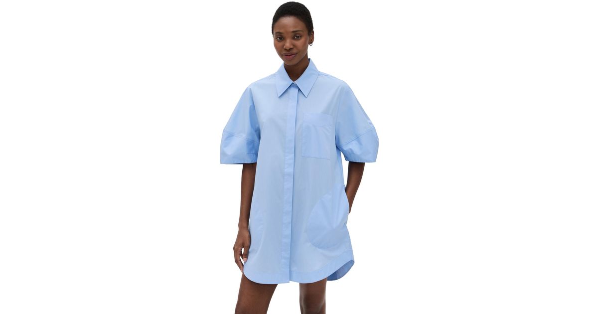 lee mathews wendy shirt dress Lee Mathews Wendy Mini Dress