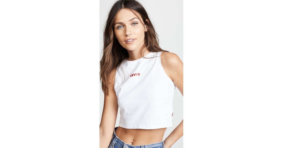 levi's crop top womens