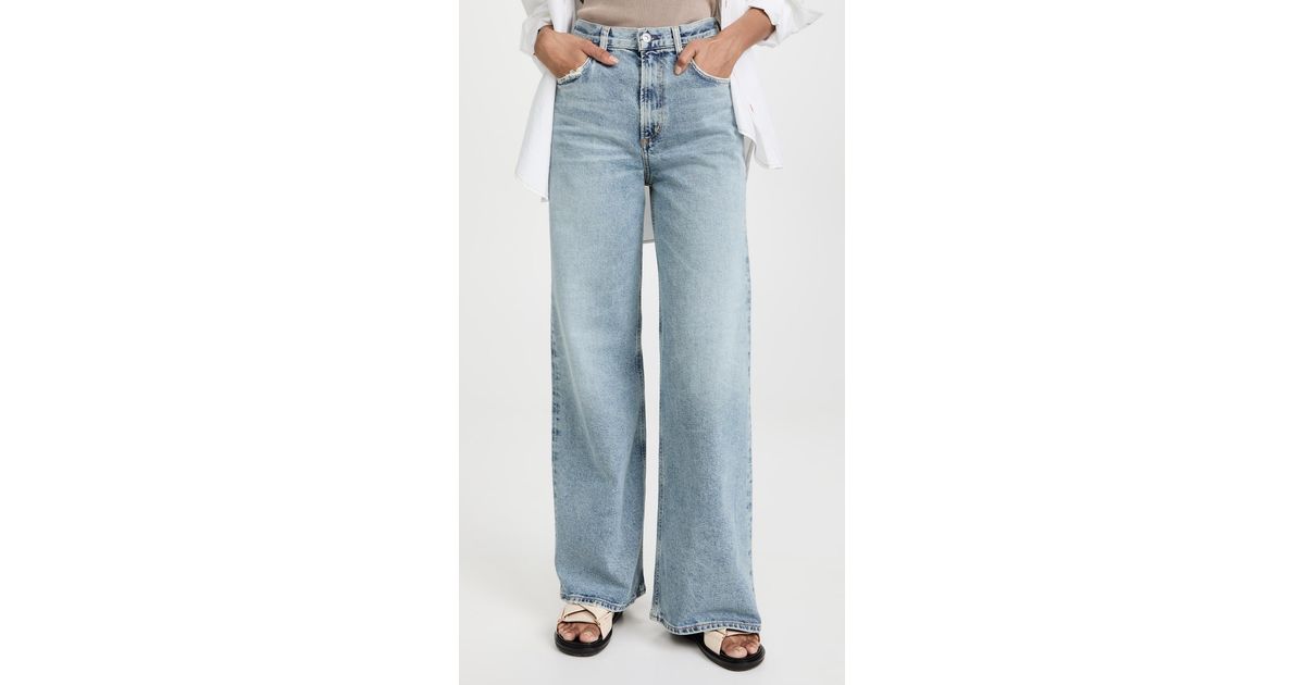 Citizens of Humanity Denim Paloma Baggy Jeans in Blue | Lyst