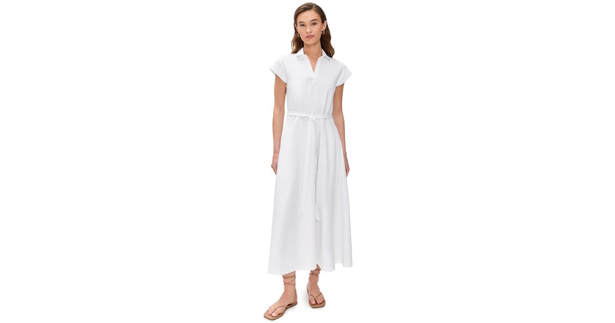 La Ligne Polo Andie Dress in White | Lyst La Ligne Polo Andie Dress in White | Lyst
