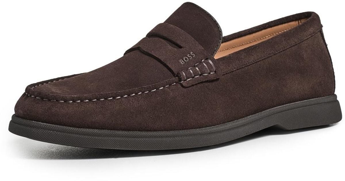 Boss Brown Sienne Loafers for men